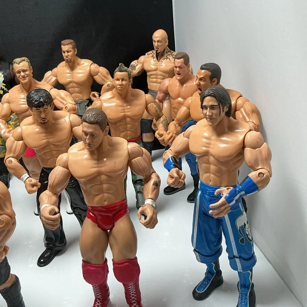 WWE WWF Jakks Action Figures Ruthless Aggression Era Lot Of 26